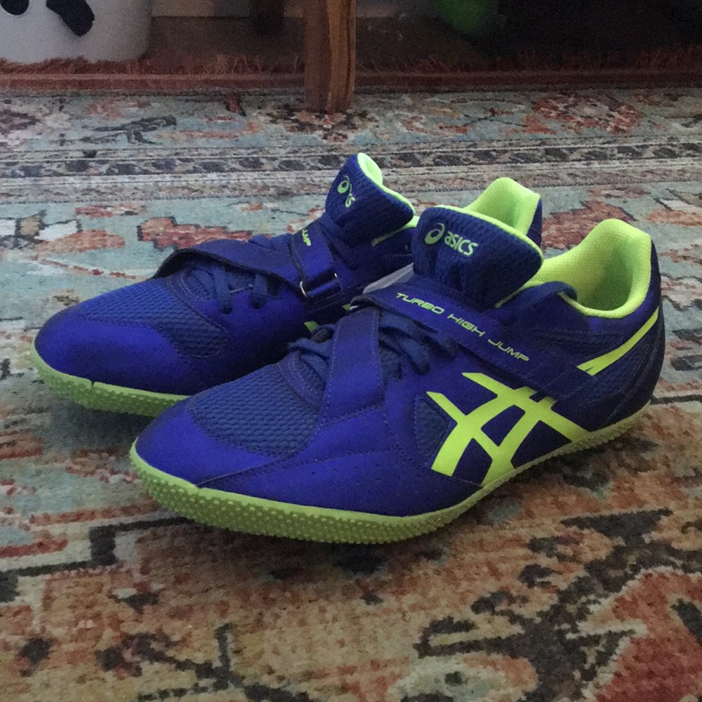 asics turbo high jump shoe